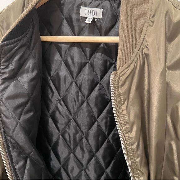 Army Green Bomber Jacket Size Medium - Picture 8 of 8